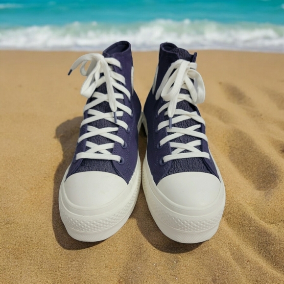 Converse Chuck Taylor All Star Lift color Dark Raisin Woman's size 9.5 - Picture 1 of 12